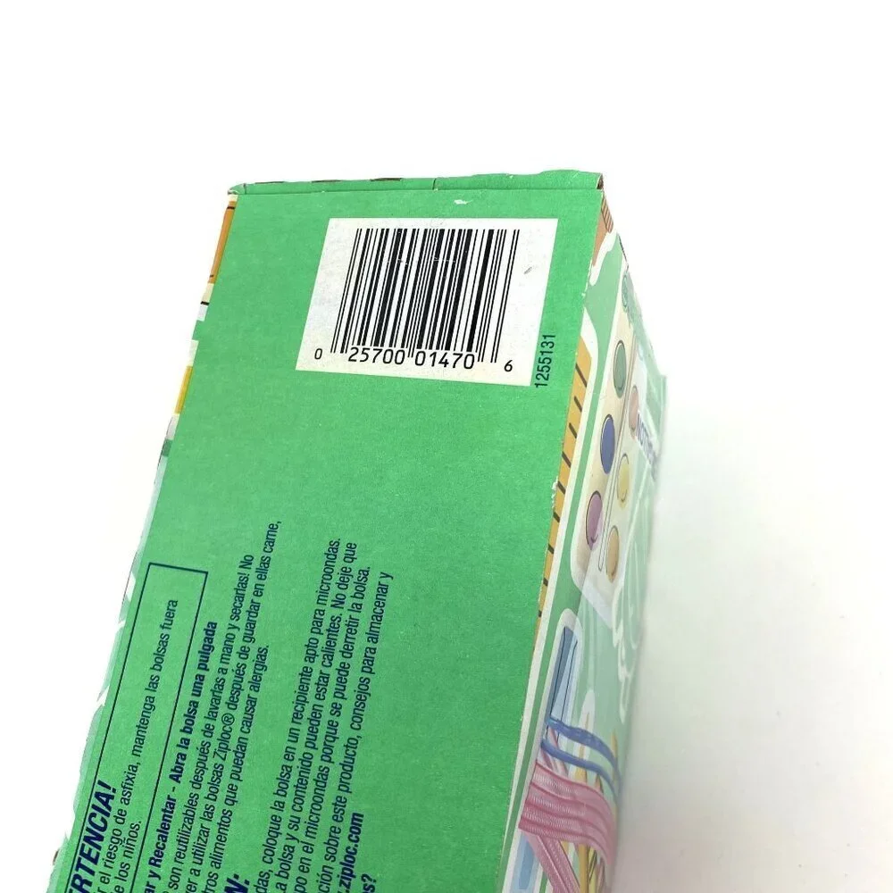 Limited Edition Ziploc 38 Count Seal Top Gallon Bags Back To School Rare